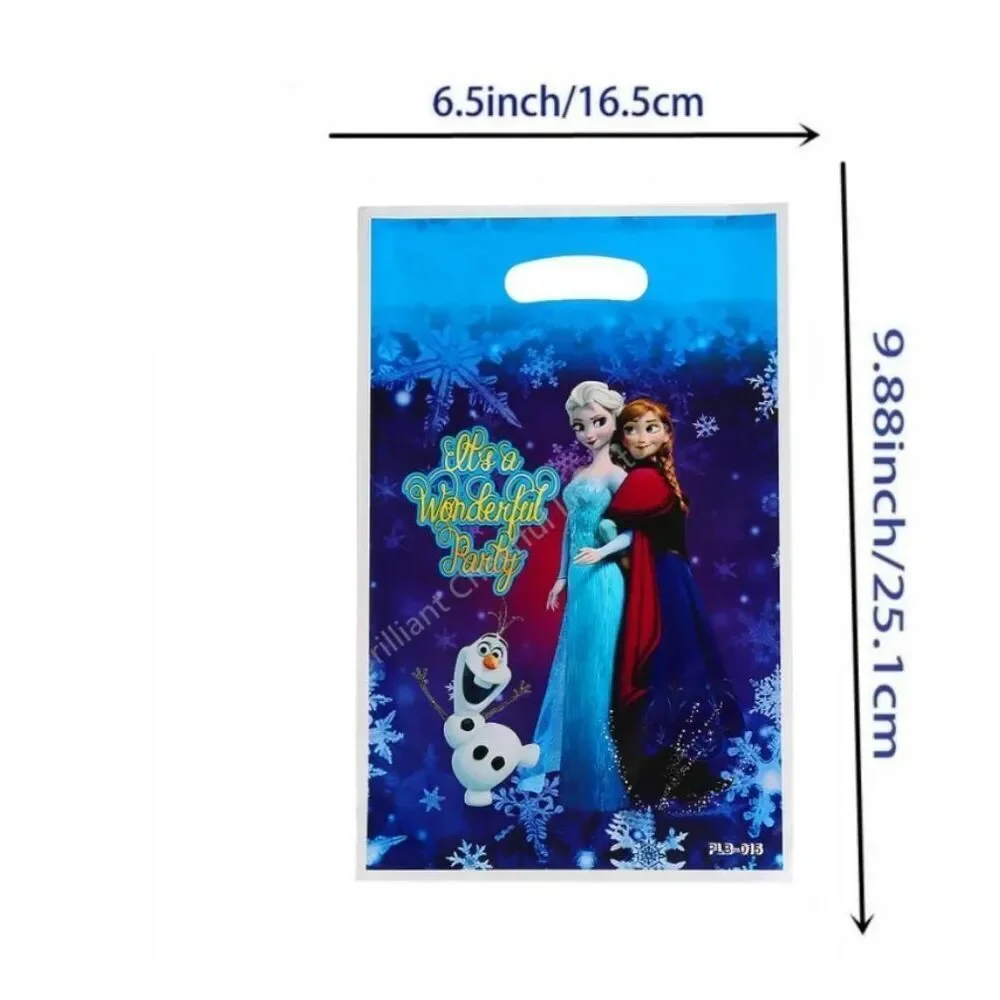 100 New Frozen-Themed Party Bags - 10 Packs of 10